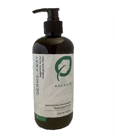 Peppermint Germs-away Sanitizing Hand Wash - Premium body care hand sanitizing from Escents Aromatherapy Canada -  !