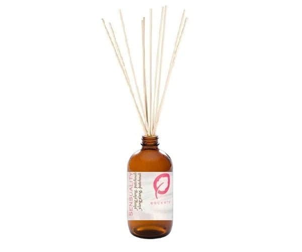 Reed Diffuser Sensuality - Premium Aroma at Home, Reed Diffuser from Escents Aromatherapy -   !   