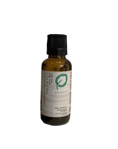 Roll-On Cold & Flu - Premium Natural Wellness, Roll On from Escents Aromatherapy -  !   