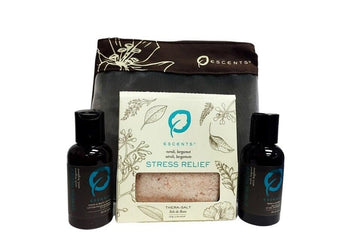Stress Relief Bath Bundle - Premium Bath & Body, Bath & Shower, BATH SALT from Escents Aromatherapy Canada -  !   