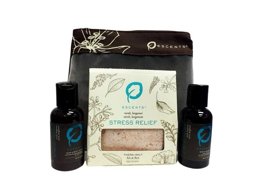 Stress Relief Bath Bundle - Premium Bath & Body, Bath & Shower, BATH SALT from Escents Aromatherapy Canada -  !   