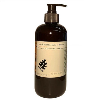 Wash & Bubble Tahitian Vanilla - Premium Bath & Body, Bath & Shower, body wash from Escents Aromatherapy -  !   